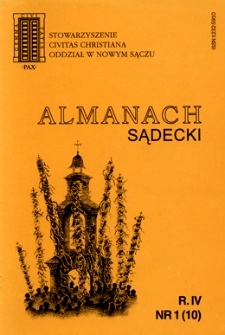 Almanach Sądecki. 1995, R.4, nr 1(10)