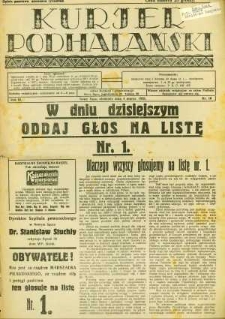 Kurjer Podhalański. 1928, R.3, nr 10