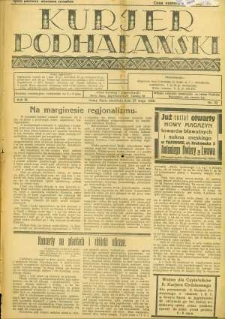 Kurjer Podhalański. 1928, R.3, nr 22
