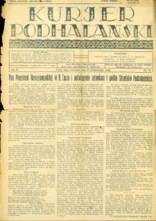 Kurjer Podhalański. 1928, R.3, nr 44