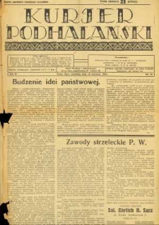 Kurjer Podhalański. 1929, R.4, nr 24