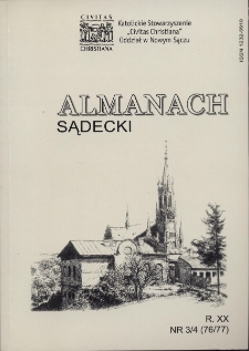 Almanach Sądecki. 2011, R.20, nr 3-4(76-77)
