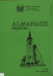 Almanach Sądecki. 2012, R.21, nr 1-2(78-79)