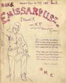 Emissaryusz : tygodnik : organ Koła Filaretów. R.5, 1912, L. 02