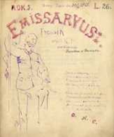 Emissaryusz : tygodnik : organ Koła Filaretów. R.5, 1913, L. 26