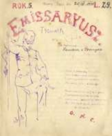 Emissaryusz : tygodnik : organ Koła Filaretów. R.5, 1913, L. 29