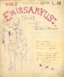 Emissaryusz : tygodnik : organ Koła Filaretów. R.5, 1913, L. 31