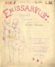 Emissaryusz : tygodnik : organ Koła Filaretów. R.5, 1913, L. 36
