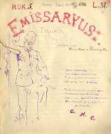 Emissaryusz : tygodnik : organ Koła Filaretów. R.5, 1913, L. 37