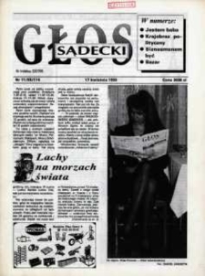 Głos Sądecki. 1993, nr 11(114)