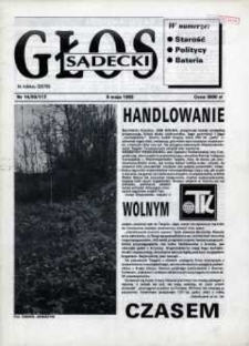 Głos Sądecki. 1993, nr 14(117)