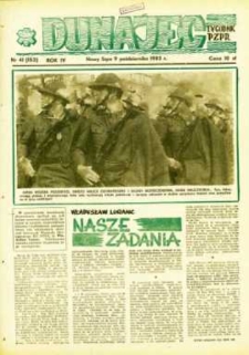 Dunajec : tygodnik PZPR. 1983, R.4, nr 41(153)