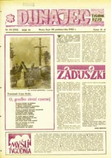 Dunajec : tygodnik PZPR. 1983, R.4, nr 44(156)