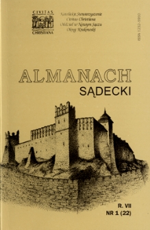 Almanach Sądecki. 1998, R.7, nr 1(22)