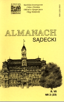 Almanach Sądecki. 1998, R.7, nr 2(23)