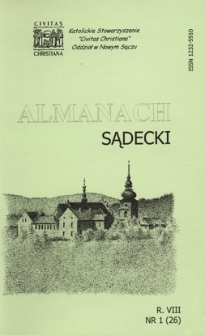 Almanach Sądecki. 1999, R.8, nr 1(26)