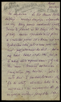 List Ady Sari z 1910-03