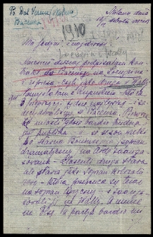List Ady Sari z 1910-12-10