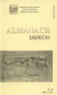 Almanach Sądecki. 2000, R.9, nr 2(31)