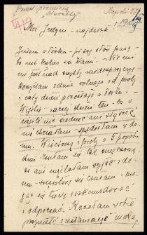 List Ady Sari z 1909-12-27
