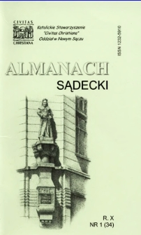 Almanach Sądecki. 2001, R.10, nr 1(34)