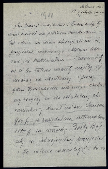 List Ady Sari z 1911-11-12