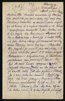 List Ady Sari z 1914-01-13