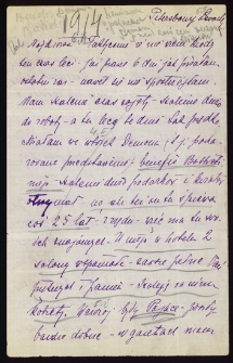 List Ady Sari z 1914-02-06