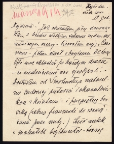List Ady Sari z 1914-03-29