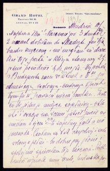 List Ady Sari z 1926-12-10
