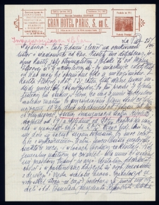 List Ady Sari z 1925-07-25