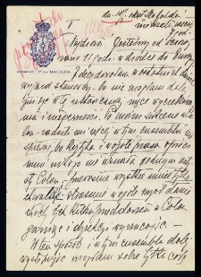 List Ady Sari z 1925-10-18