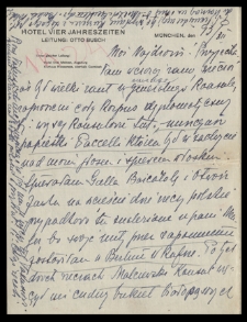 List Ady Sari z 1924-12-13