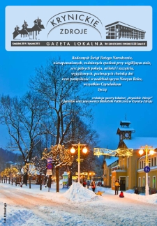 Krynickie Zdroje : gazeta lokalna. 2014-2015, R.21, nr 05-01(199-200)