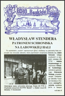 Echo "Beskidu" : kwartalnik Oddziału PTTK "Beskid" w Nowym Sączu. 1995, nr 2(18)