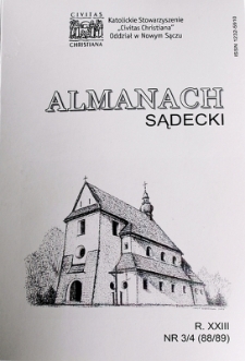 Almanach Sądecki. 2014, R.23, nr 3-4(88-89)