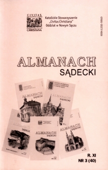 Almanach Sądecki. 2002, R.11, nr 3(40)