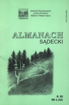 Almanach Sądecki. 2003, R.12, nr 1(42)