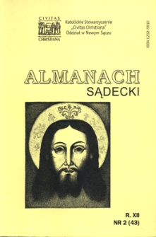 Almanach Sądecki. 2003, R.12, nr 2(43)