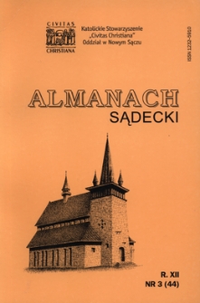 Almanach Sądecki. 2003, R.12, nr 3(44)