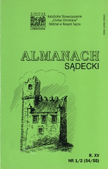 Almanach Sądecki. 2006, R.15, nr 1-2(54-55)