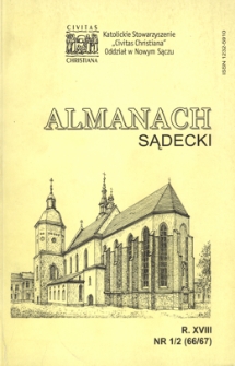 Almanach Sądecki. 2009, R.18, nr 1-2(66-67)