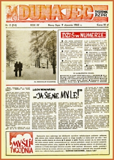 Dunajec : tygodnik PZPR. 1983, R. 4, nr 02(114)