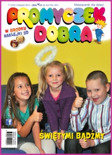 Promyczek Dobra : miesięcznik dla dzieci. 2014, nr 11(262)