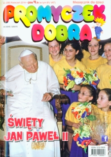 Promyczek Dobra : miesięcznik dla dzieci. 2014, nr 04(256)