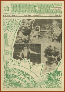 Dunajec : tygodnik PZPR. 1983, R. 4, nr 14(126)