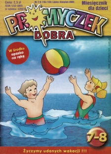 Promyczek Dobra : miesięcznik dla dzieci. 2005, nr 07-08(154-155)
