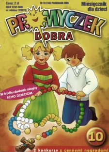 Promyczek Dobra : miesięcznik dla dzieci. 2004, nr 10(145)