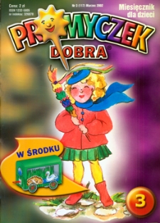 Promyczek Dobra : miesięcznik dla dzieci. 2002, nr 03(117)