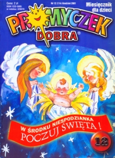 Promyczek Dobra : miesięcznik dla dzieci. 2001, nr 12(114)